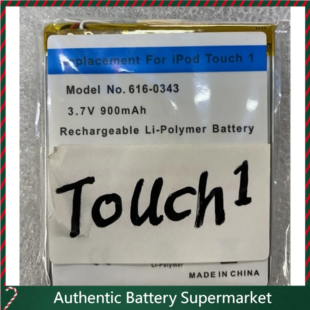 2025 high quality batteries for ipod touch1st generation 4/8/16/32gb battery 616-0343/0333/0341