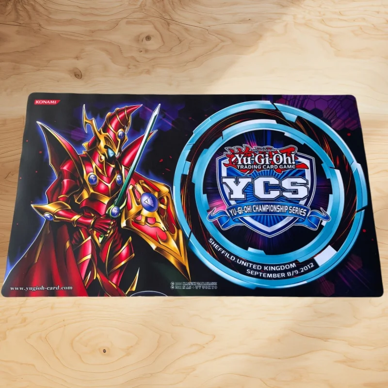 Yu-Gi-Oh! 600x350mm Breaker The Magical Warrior Trading Card Playmat 1.5mmNoSeamEdge Single Rubber Board Game Card Mat Toy Gift