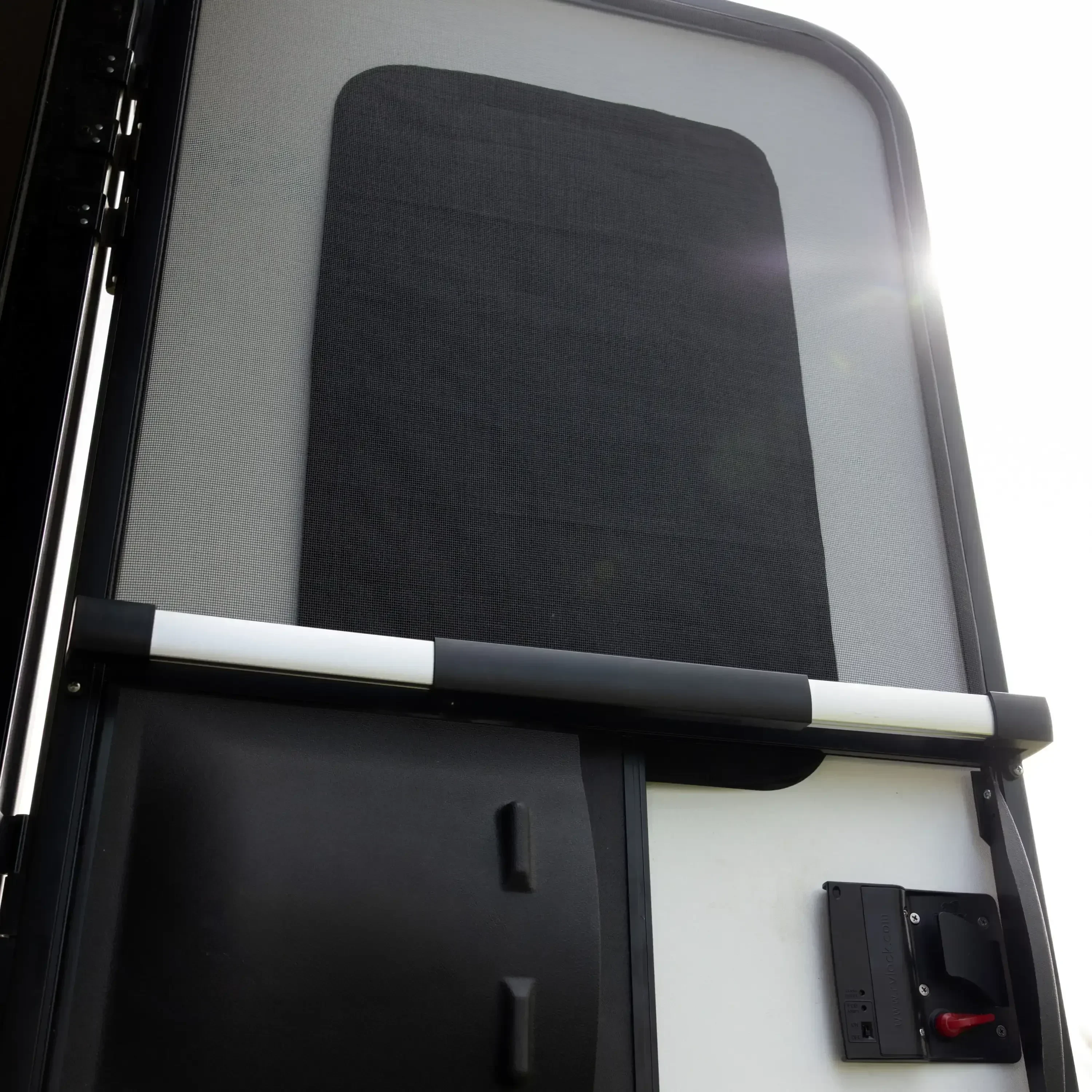 Durable Universal, Screen Door Crossbar Handle, Heavy Duty RV Door Handle