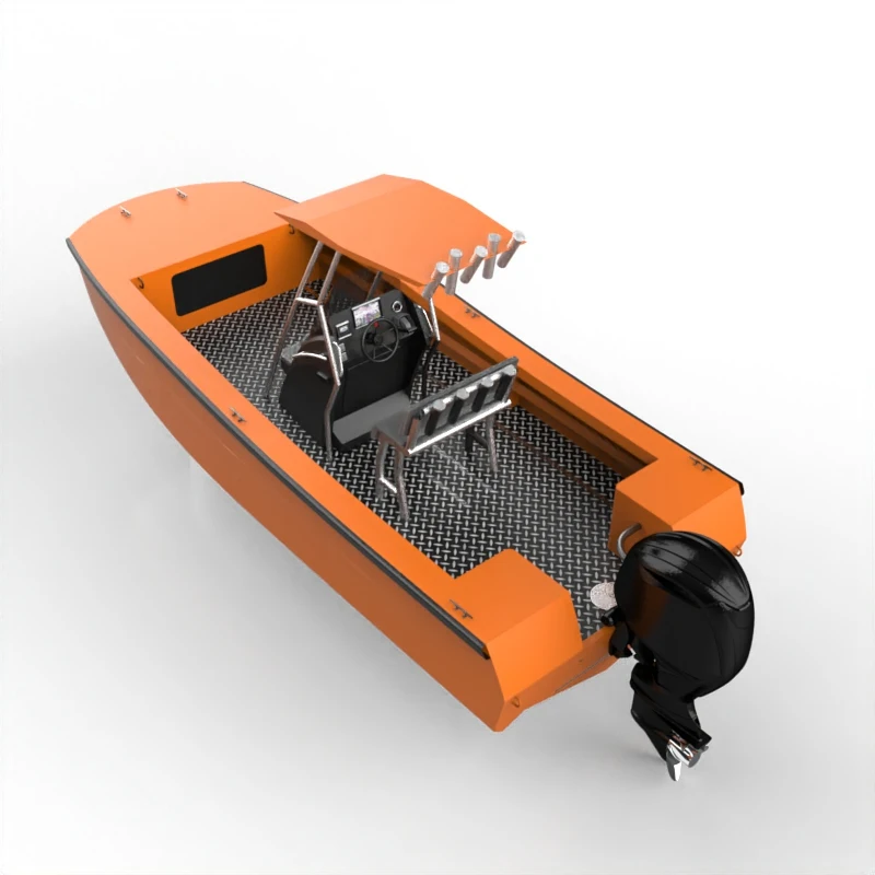 

Durable and Versatile 6.2 M Simple Aluminum Fishing Boat 20ft Work Use Boat New Condition
