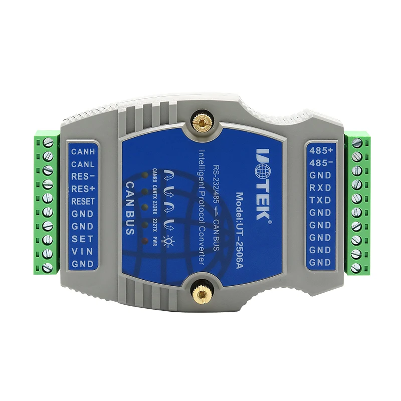 UOTEK UT-2506A  Industrial High Performance Rs-232/485 Usb To Can Bus Converter