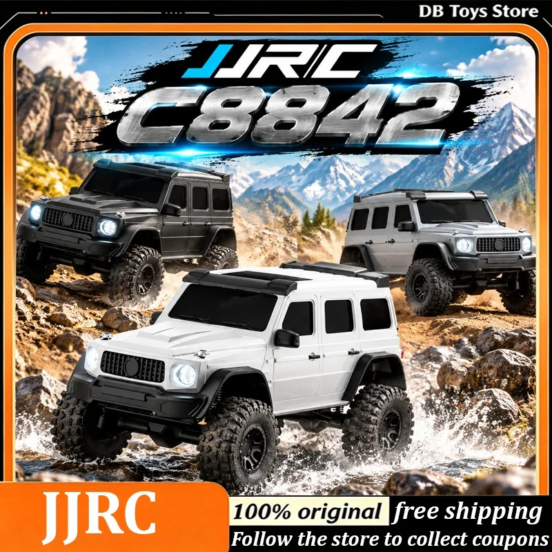 New Arrival JJRC C8842 RC Crawler 4WD RC Car Full Proportional Remote Control Boys Toy Ready To Run Halloween & Christmas Gifts