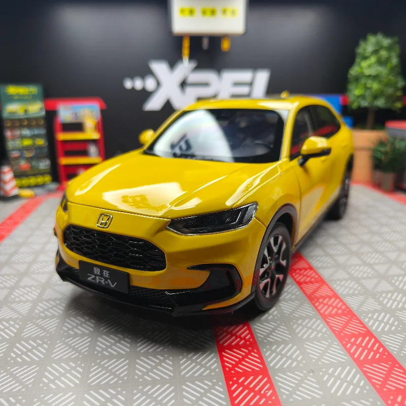 โมเดลรถฮอนด้า ซีอาร์-วี อัลลอยด์ ขนาด 1:18 ประตูเปิดได้ ของสะสม ของเล่น ของที่ระลึก ของตกแต่ง