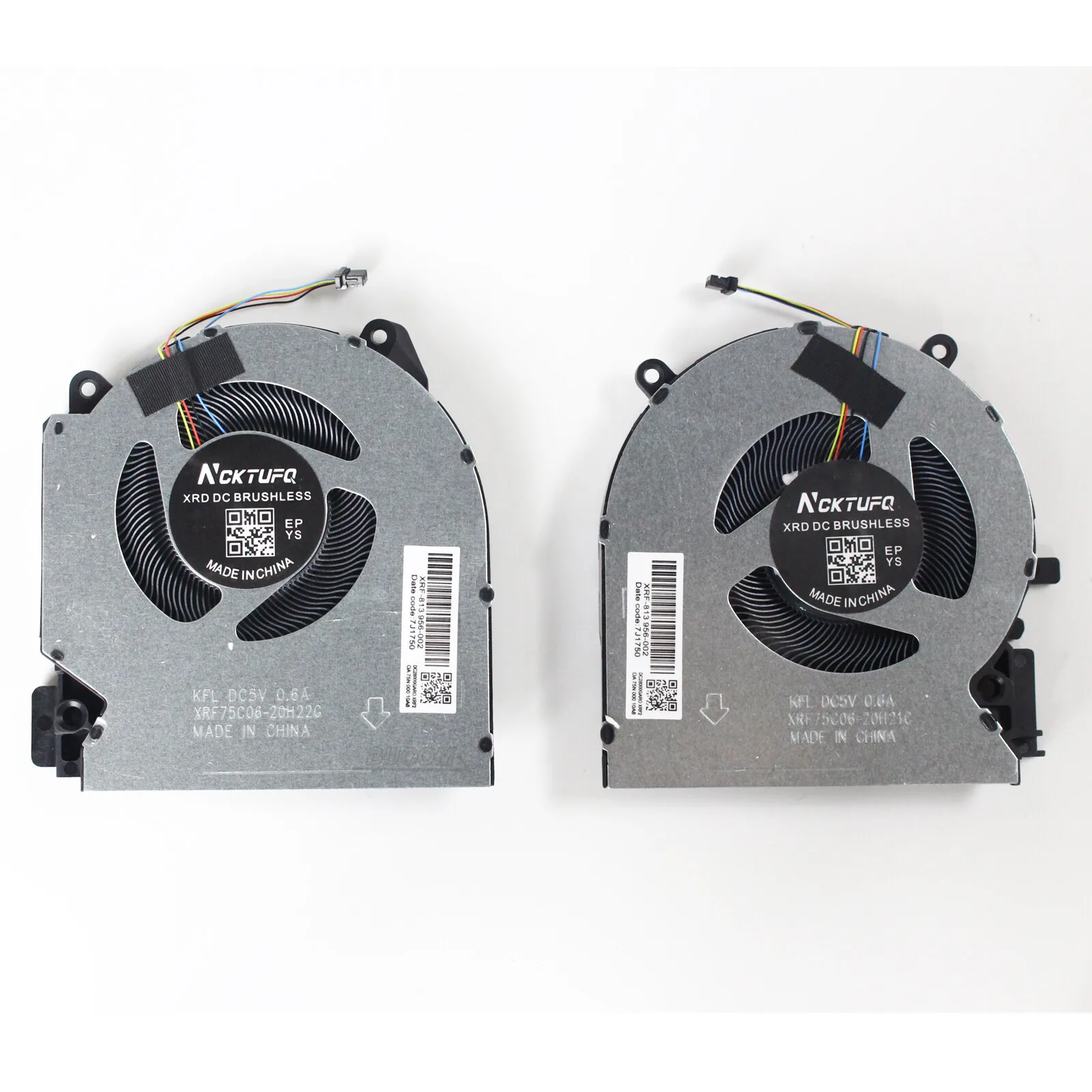 CPU GPU  FAN FOR HP Victus 16-d 16-d0185 16-e 16-e0011ns TPN-Q263 TPN-Q26