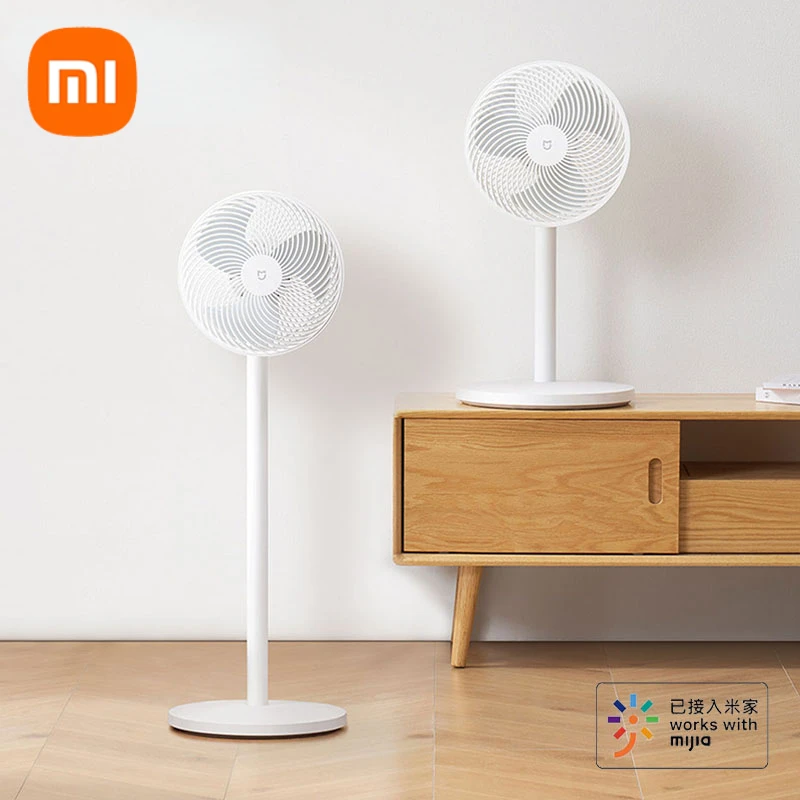 Xiaomi Mijia Smart Standing Floor Fan BPLDS06DM DC Variable Frequency Conversion Wireless Electric Fan Mi Home APP Control