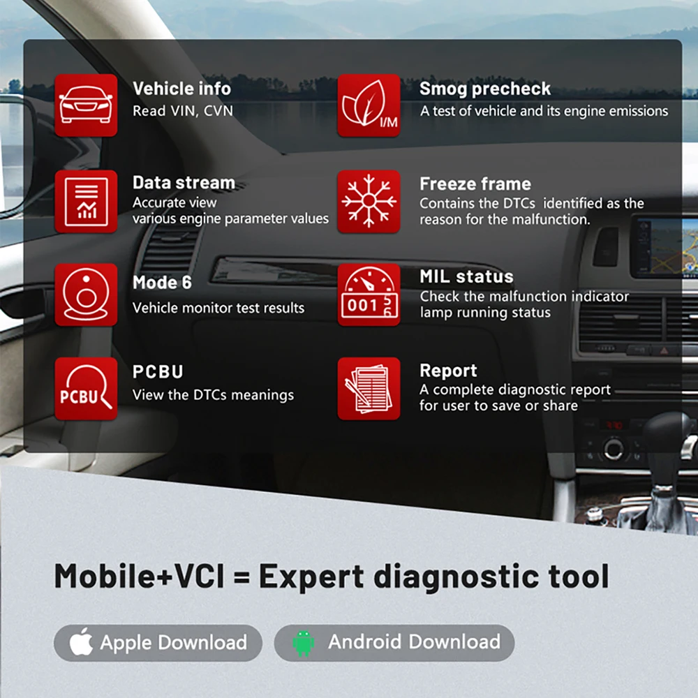 Eucleia Tabscan 6154C for VW OBD2 Diagnostic Tool Support ECU Coding J2534 PDU DOIP Protocols Replace of SVCI 6154A