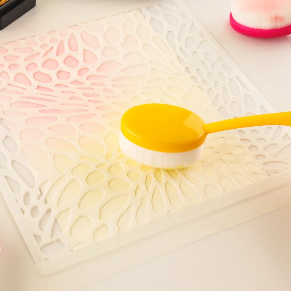 2024 New 6*6 Inch Plastic Stencil for Diy Craft Making Background Greeting Card Paper Scrapbooking No Metal Cutting Dies Stamps
