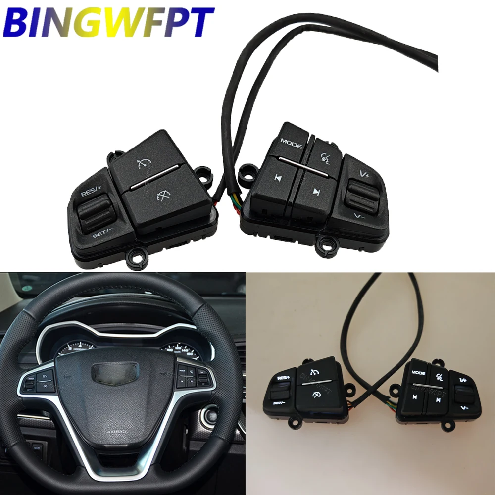With Backlight High Quality Multi Functional Steering Wheel Button For GL GS 2016 2017 2018
