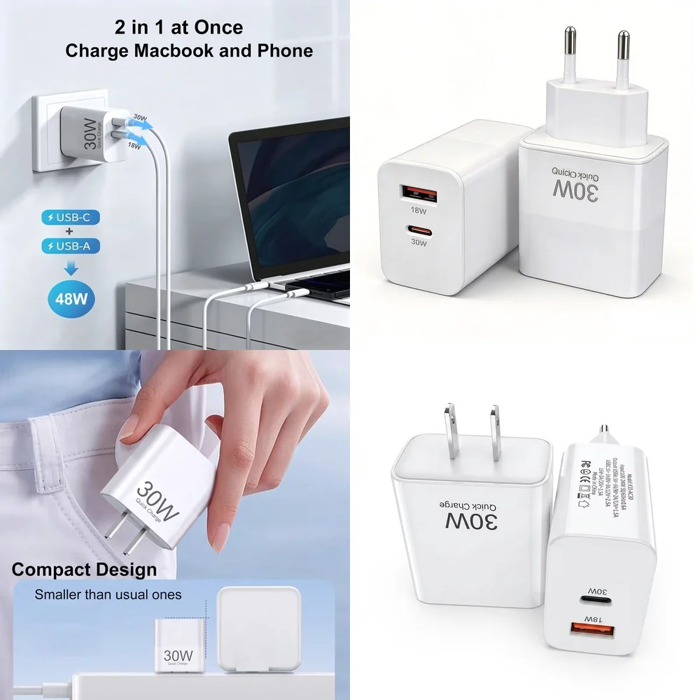 carregador-rapido-tipo-c-30w-com-plugue-eu-us-mini-carregador-de-parede-com-porta-dupla-para-iphone-17-16-15-pro-max-samsung-galaxy-s26-s25-s24-ultra