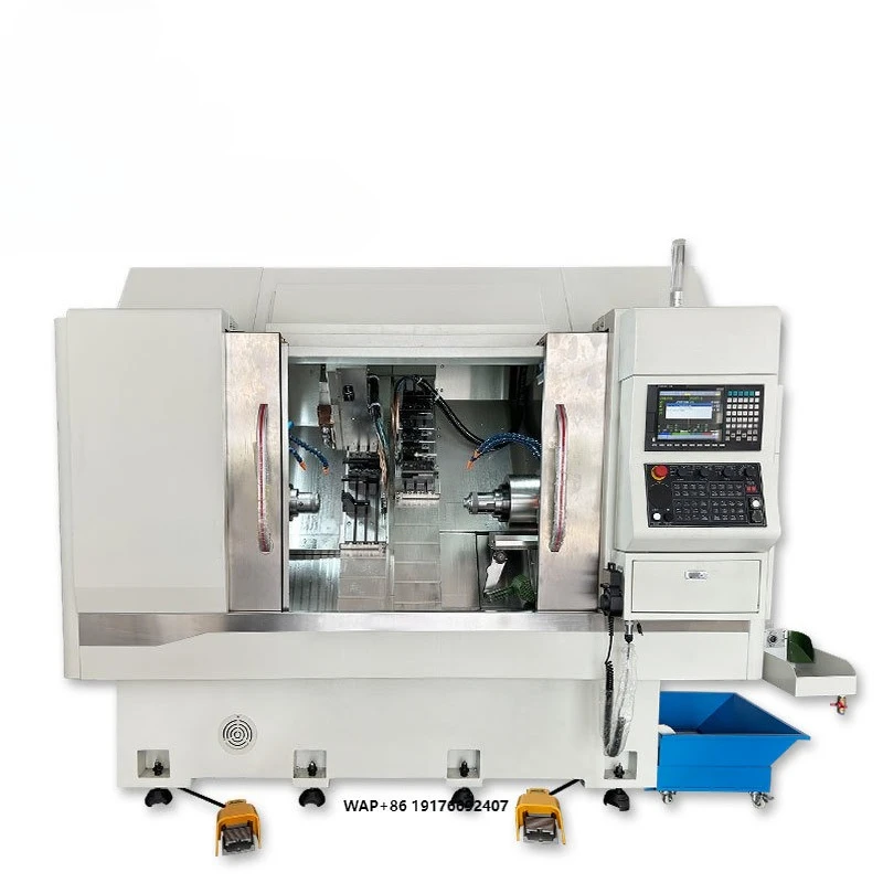 KS-6242-2 Industrial Dual Spindle CNC Lathe with Twin Tool Posts for High-Speed Metal Processing