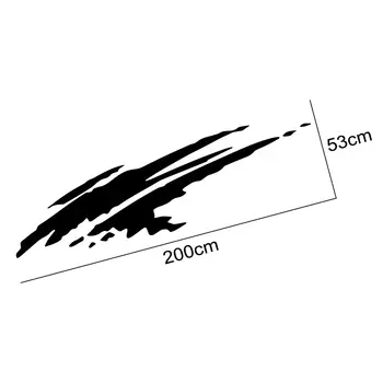 汽車賽車運動時尚乙烯基2件組車身貼紙,適用於吉普車、叛逆者、牧馬人等車型,可用於車身兩側裝飾改裝。 8 最佳銷售 吉普叛逆者(Jeep Renegade)的配件 - №4