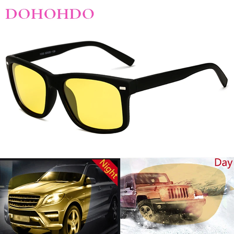 

Classic Polarized Square Sunglasses Men Women Brand Anti-Glare Night Vision Sunglasses Accessories Unisex Driving Goggles UV400
