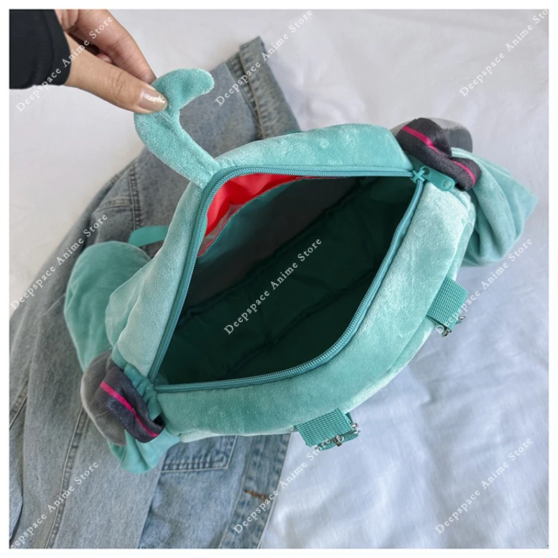 핫 하츠네 미쿠 백팩 귀여운 애니메이션 소녀 모델 인형 가방 카와이 이타백 학생 가방 패킷 어린이 선물 장난감 코스프레 액세서리