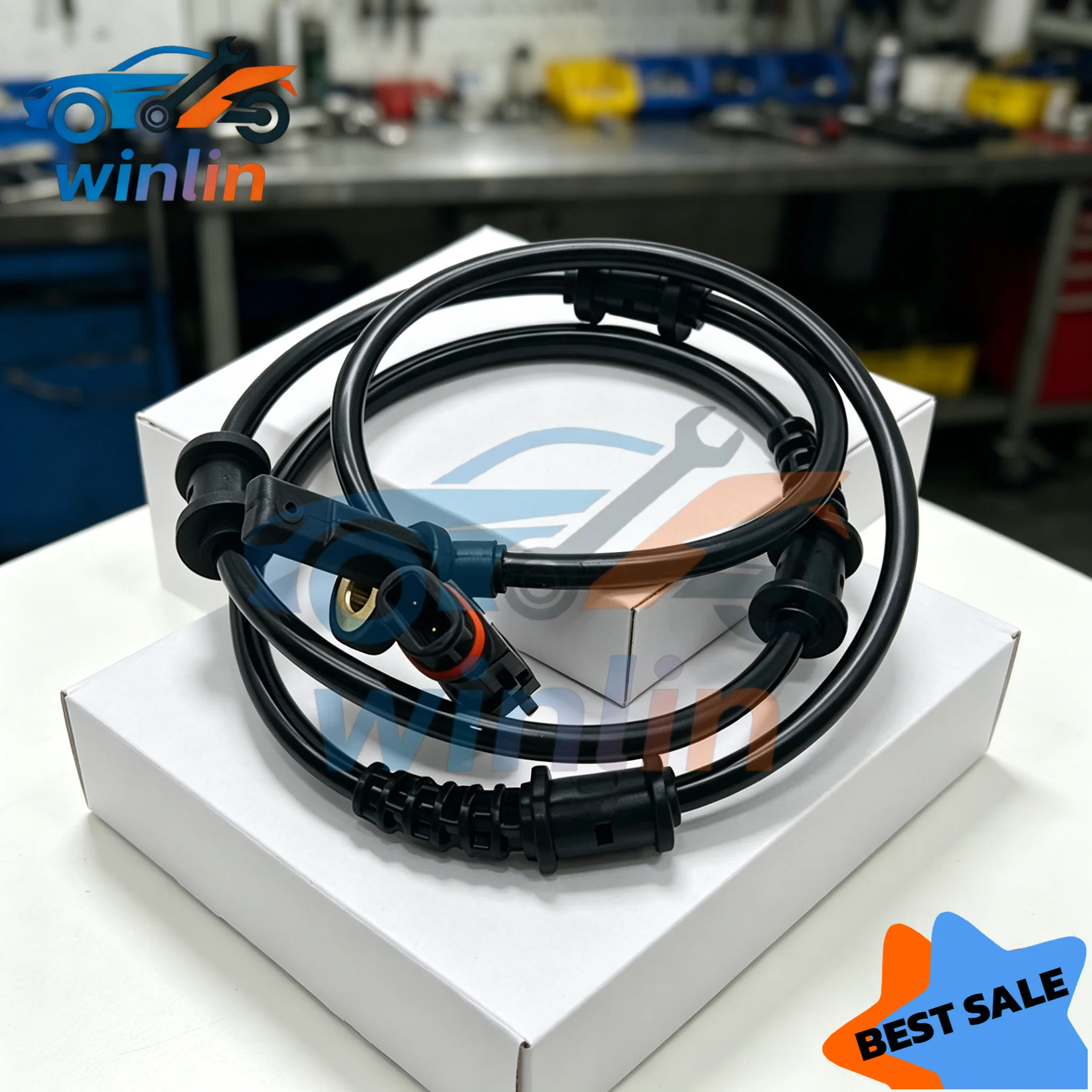 OEM 1645400917 Front Left Right ABS Wheel Speed Sensor For Mercedes-Benz W164 GL350 GL450 GL550 ML300 ML350 ML500 ML63