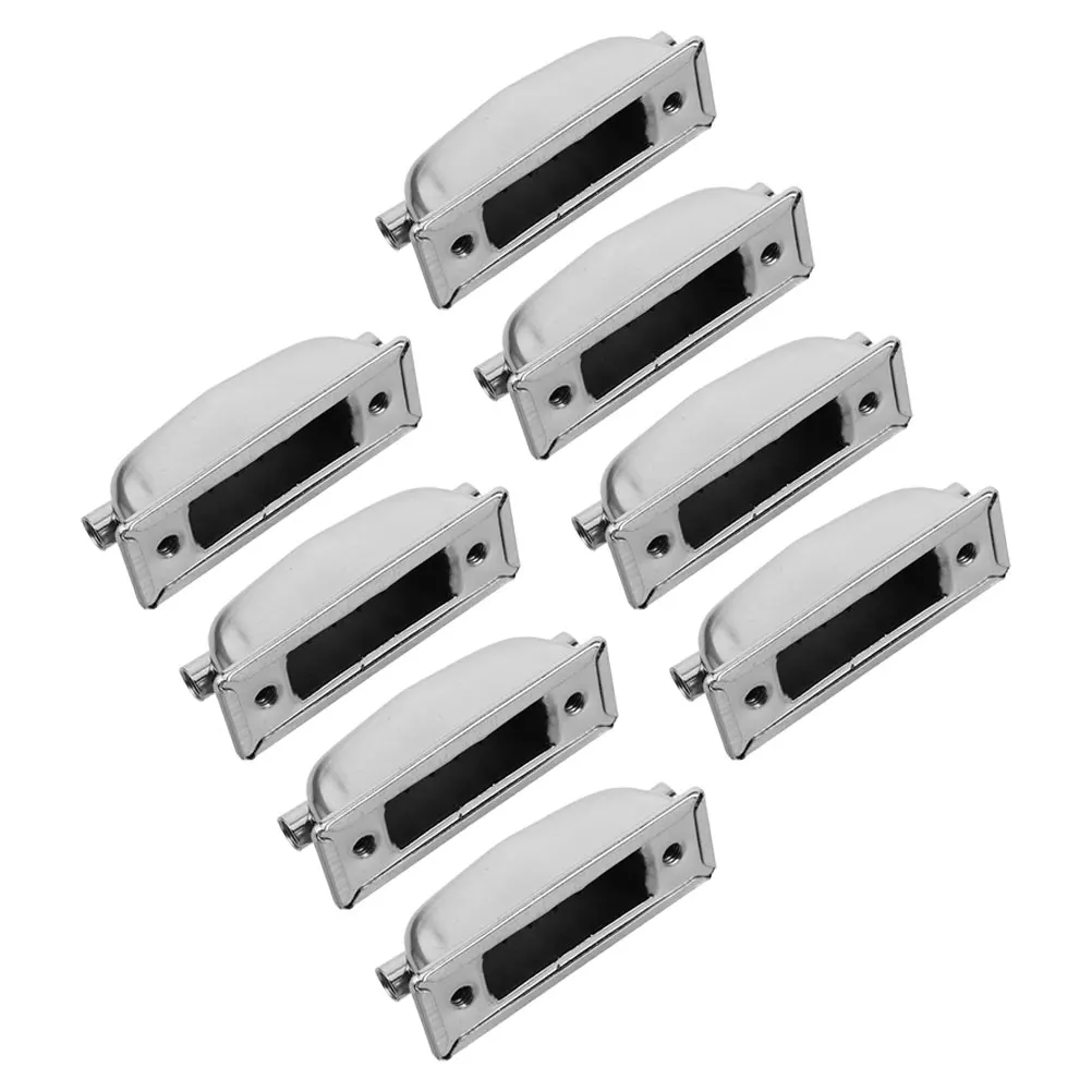 

8Pcs Double End Snare Drum Lugs 5.2mm Hole Diameter Precision Electroplating Drum Hardware Parts Snare Lug Double End Bass Lugs