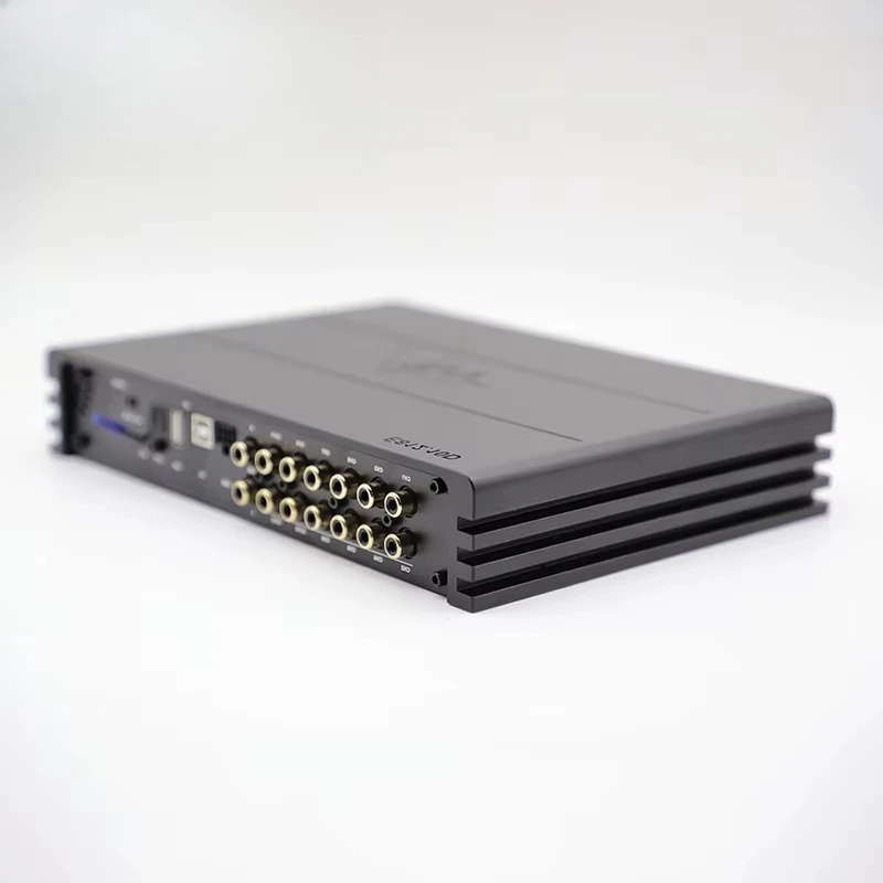 E812.10D معالج الإشارات الرقمية الصوت صوت السيارة متعدد الأغراض صغير 8 قنوات فئة D سيارة DSP مع مكبر للصوت