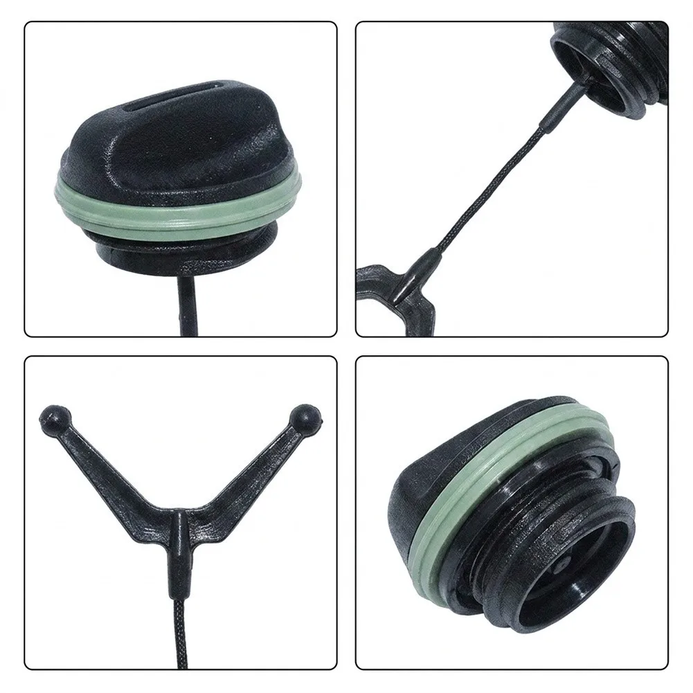 4pcs Oil Fuel Cap Set Compatible With Husqvarna= 340 345 346XP 350 353 Chainsaw= Replaces 537215202 503903901 Leak-proof Kit