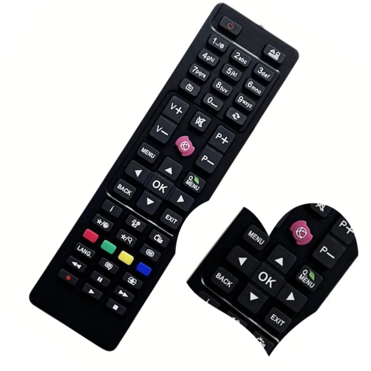 NEW REMOTE CONTROL FOR TELEFUNKEN LCD LED TV D49F283M3C L39F197N3C L42F243B3C-3D D39F275M3C D42F275Y3