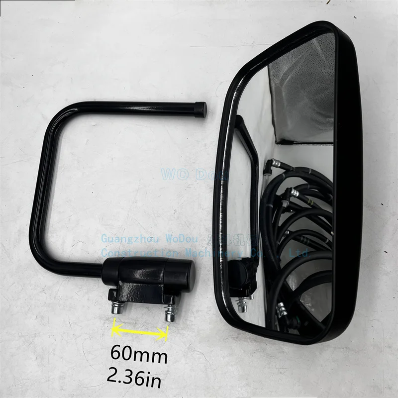 مناسبة لفولفو EC210B/240/290/360/480 حفارة القيادة الطابق مرآة الرؤية الخلفية عكس مرآة الرؤية الخلفية