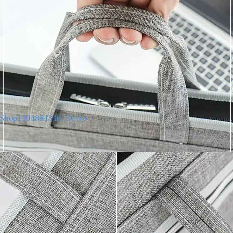 5asd 13 Pocket Document Case Expanding File Case with Handle, Document Organiser