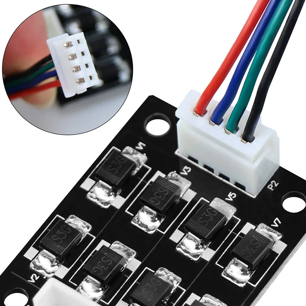 

3Pcs 3D Printer Accessory Smoother Vibration Filter Module Signal Stabilizer Mechanical Noise Reduction Protector