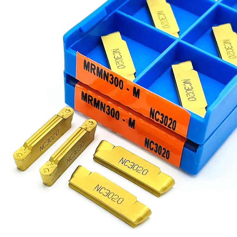 MRMN200 MRMN300 MGRN400 PC9030 NC3020 NC3030 Carbide Inserts Slotted CNC Turning Blades High Quality Lathe Tools