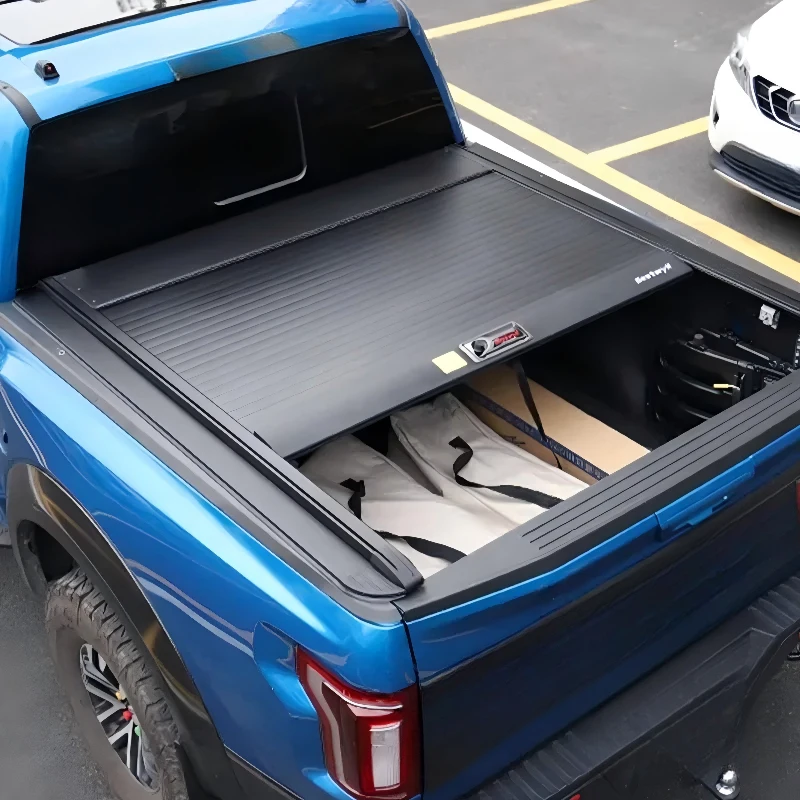 High Quality Aluminum Alloy Retractable Hard Truck Bed Tonneau Cover Fit For Tundra Ranger Multiple Pickup Trucks