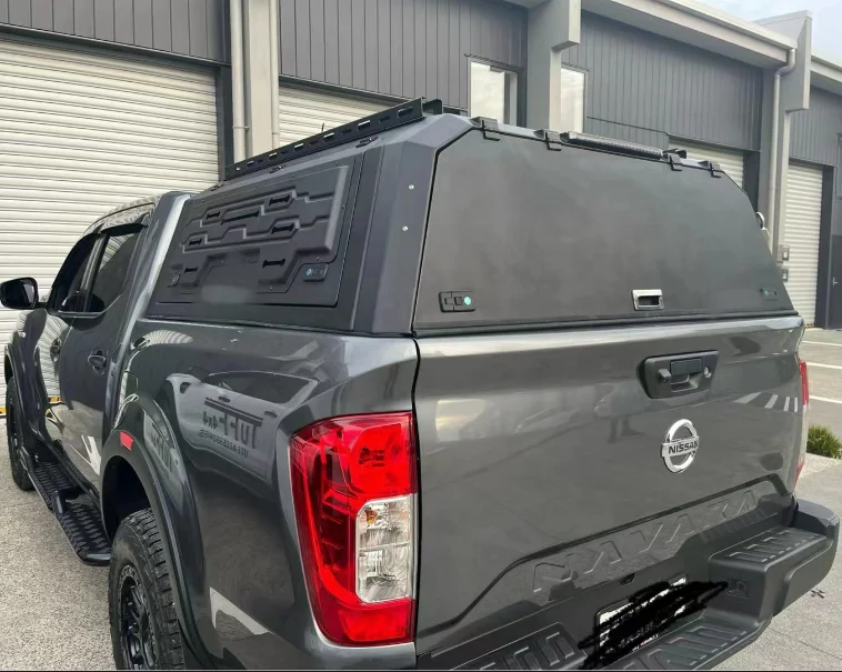 Factory  4x4 Pick Up Lightweight Steel Pickup Truck Canopy Topper Camper for Nissan Navara