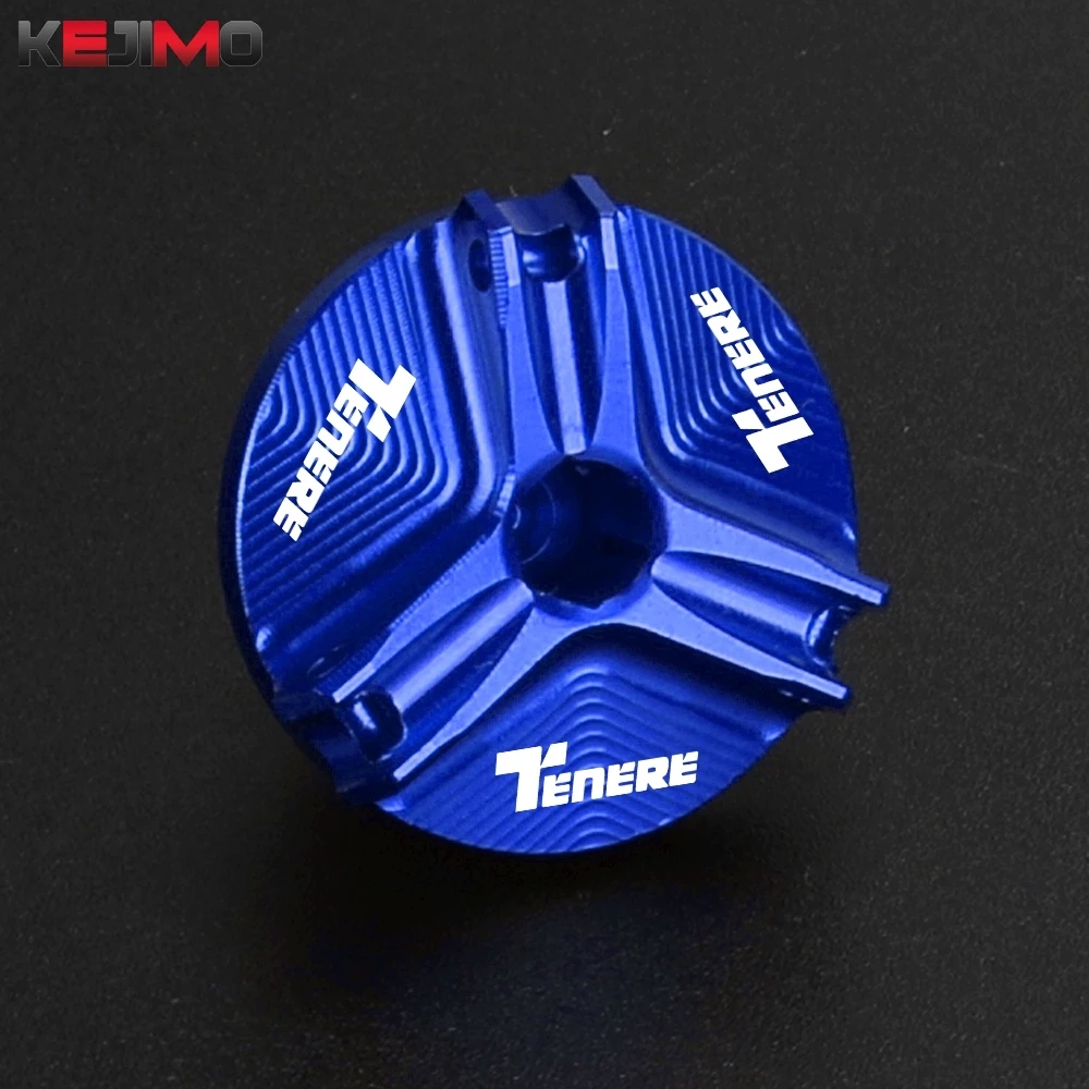 

Motorcycle For Yamaha TENERE 700 Accessories Tenere700 2018 2019 2020 2021 2022 2023 2024 Engine Oil Filter Cup Plug Cover Screw