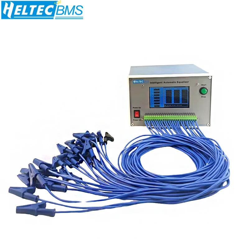 HeltecBMS 2s~24s 4A  Li-ion/Lifepo4 Battery Voltage tester battery automatic equalizer Electric vehicle/Car Battery Repair