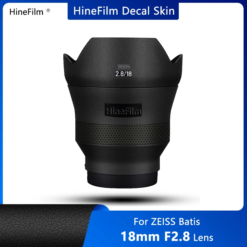 Hinefilm Skin для Batis 18 f2.8 Обёрточная крышка для объектива 18f2.8 для Zeiss Batis 18 мм F2.8 для sony E mount Защитная наклейка для объектива