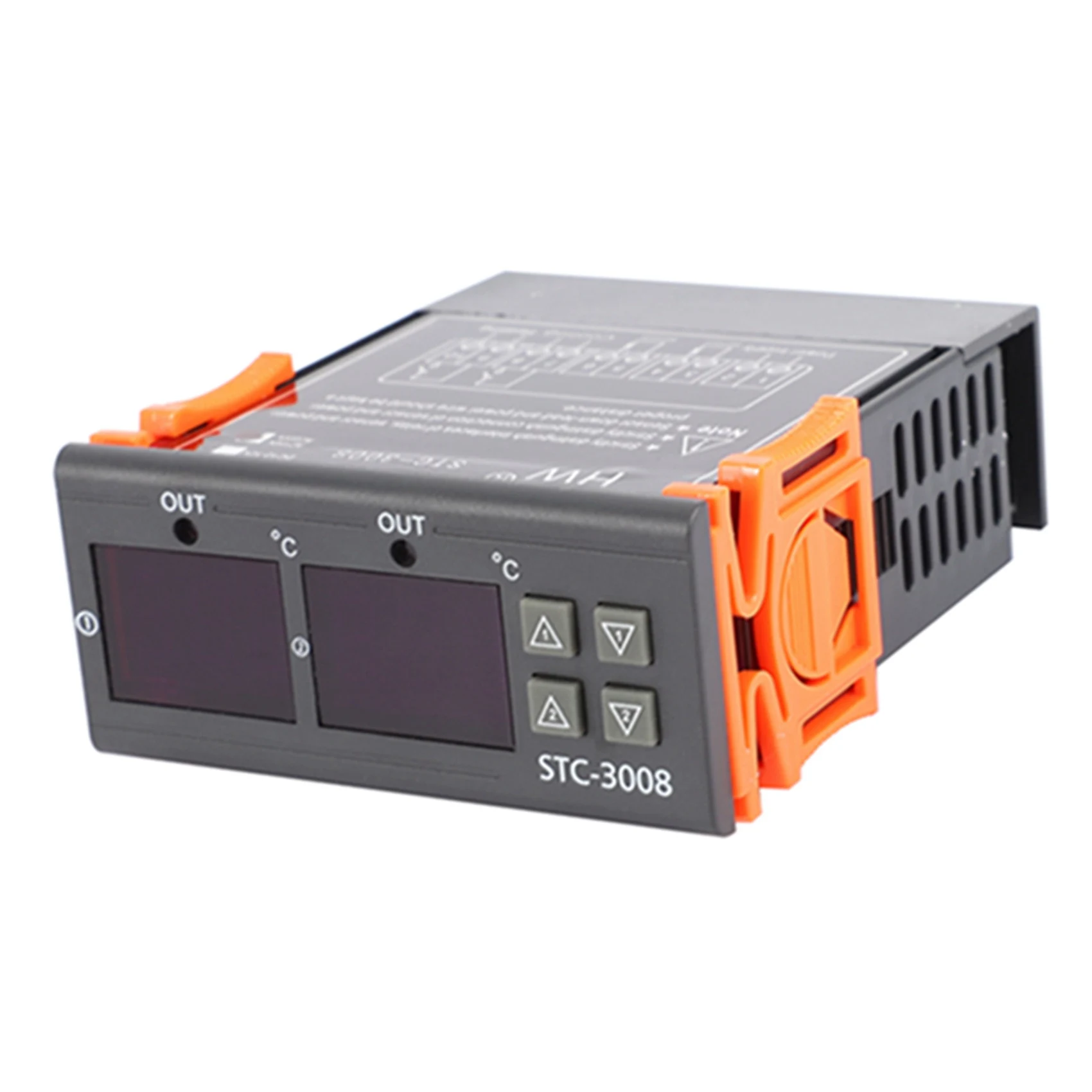 

A01F-2X Stc-3008 110-220 В двойной цифровой термостат регулятор температуры для инкубатора термостат осушитель гигростат