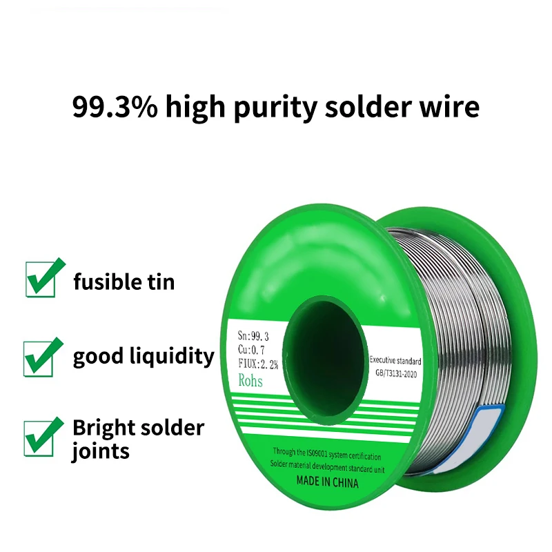 

HA 50g 99.3% high purity solder wire Electronic Soldering Wire Household Tool