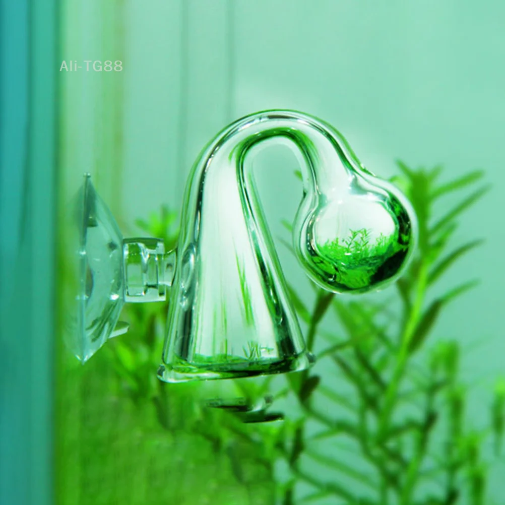 Aquarium CO2 Glass Drop Checker PH Detector Test für Aquarium CO2-Niveaus