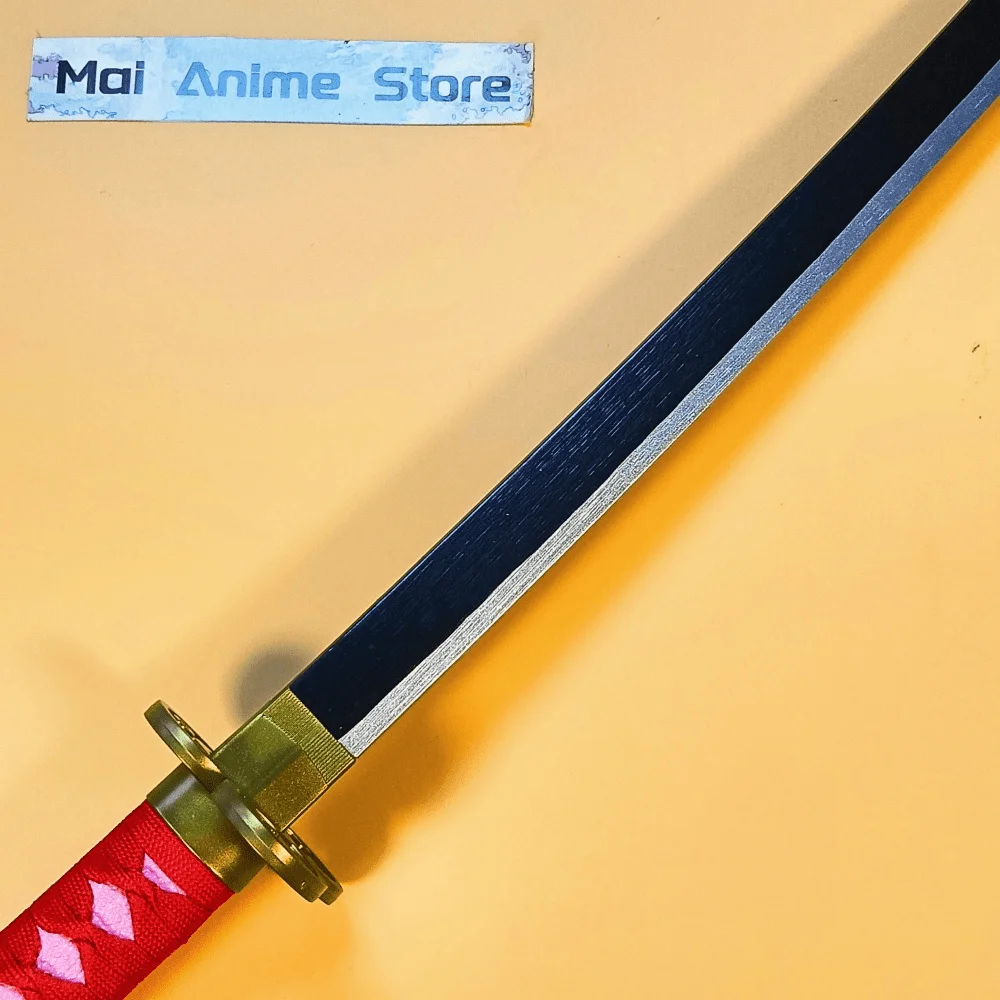 Katana Roronoa Zoro 40 cali, katana japońska w naturalnym rozmiarze, oryginalny miecz Kikunojo, rekwizyt do cosplay anime, nóż ninja, nieostrzałka, zabawka, prezent