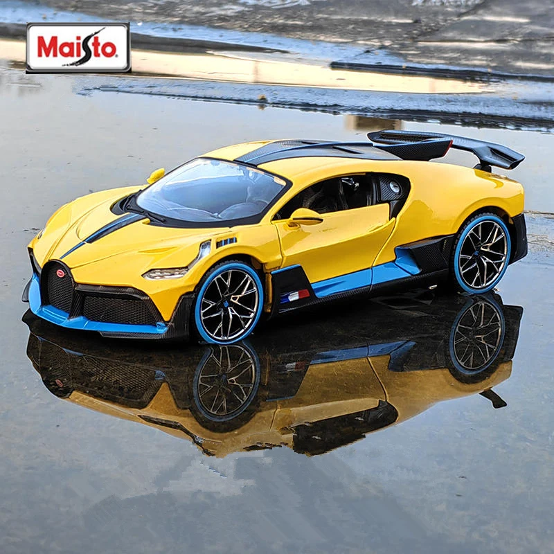 

Maisto 1:24 Bugatti DIVO Alloy Sports Car Model Diecast Metal Toy Racing Car Vehicles Model Simulation Collection Childrens Gift