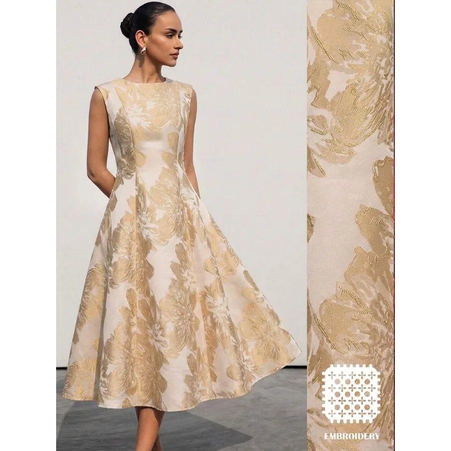 

【New style】Aveloria Modichic New Elegant Dignified Elegant Women's Date High-End Luxury Minimalist Exquisite Jacquard Fabric Ro