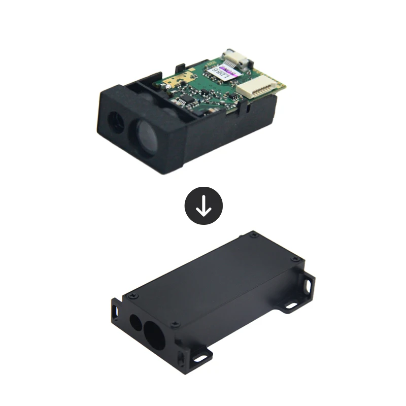 NEW Phase Laser Measurement RS232 Output Data Communication High Accuracy IP54 Protection Outdoor 40m Laser Ranging Sensor