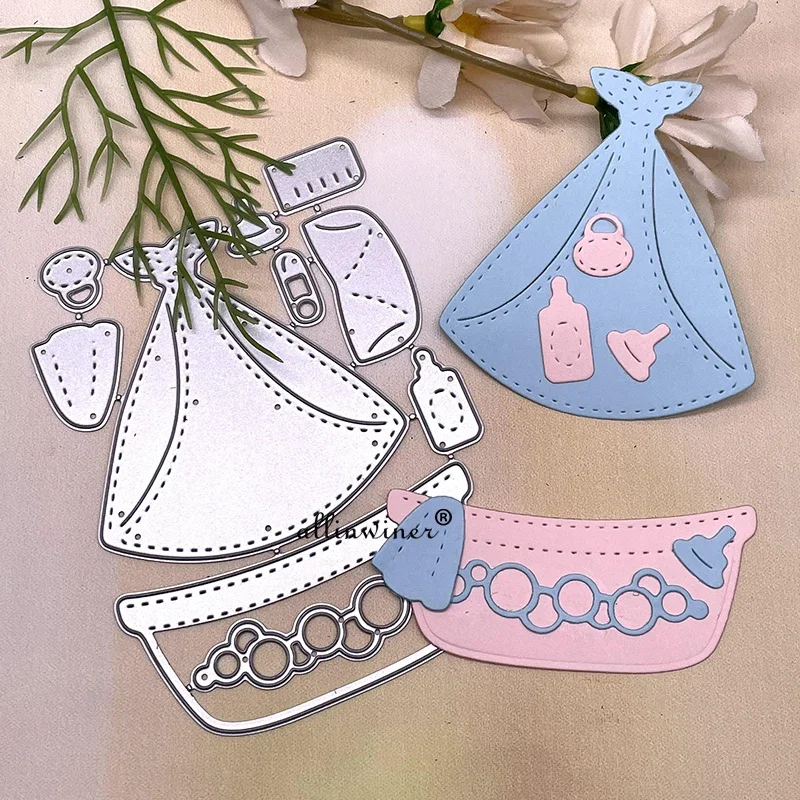 Molde de corte de metal série animal fofo, para álbum de scrapbooking diy, cartões de papel, artesanato decorativo, gravação em relevo