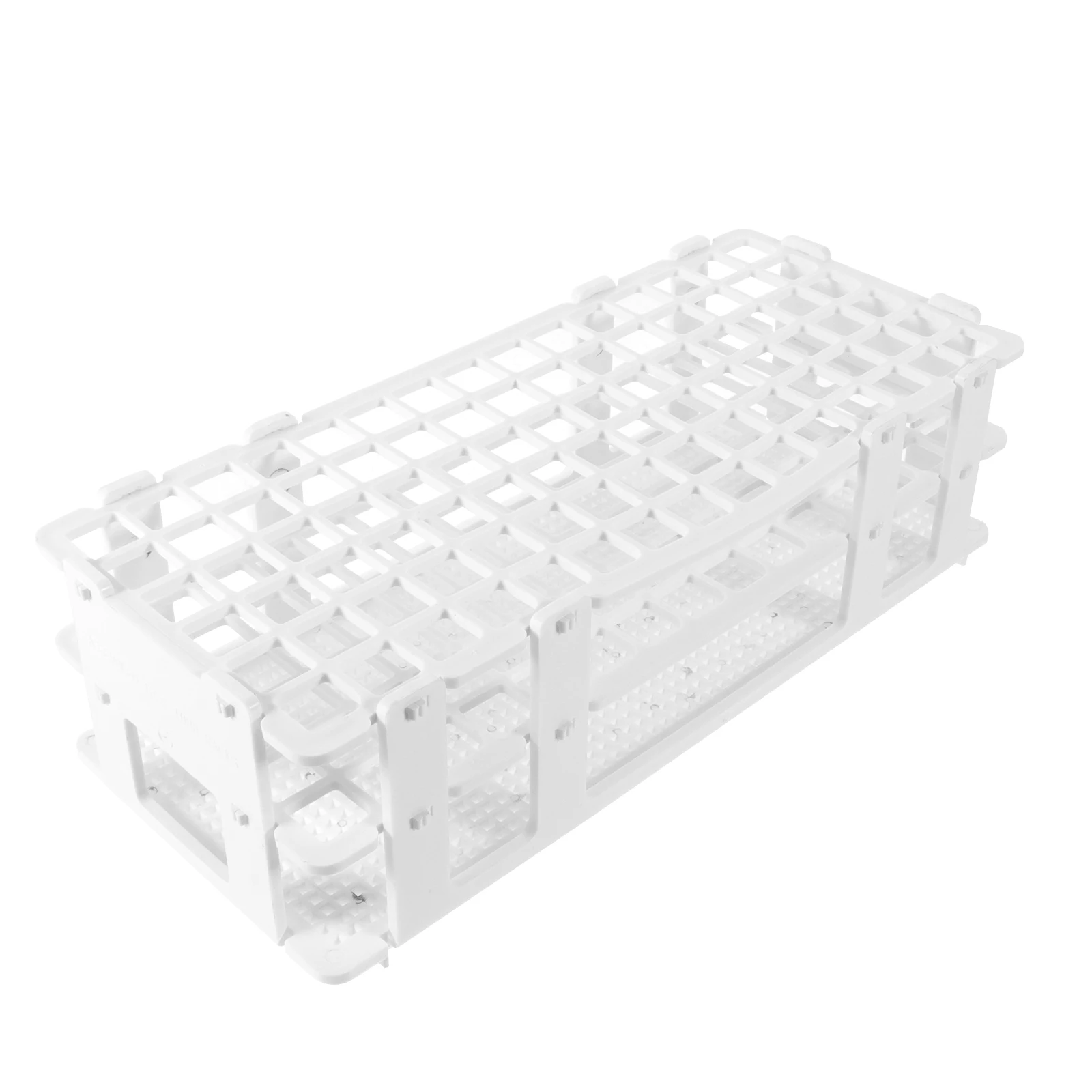 

Plastic Test Tube Rack Detachable Lab Holder Porous Craftsmanship Stand Storage Tube Laboratory Practical Design Easy Clean