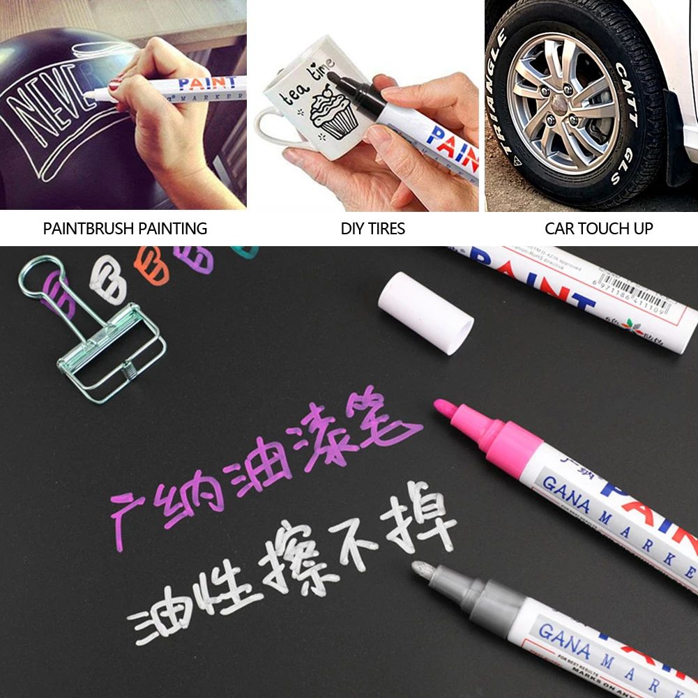 Car Scratch Repair Pen Auto Touch Up Paint Pen Fill Remover Vehicle Tyre Paint Marker Clear Kit for Car Styling Scratch Fix Care