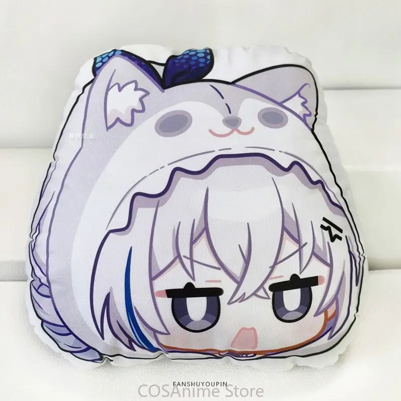 

Серебряный волк Honkai: Star Rail, аниме-игра, мягкая подушка для косплея, подушка для спинки дивана, игра, подарок на день рождения