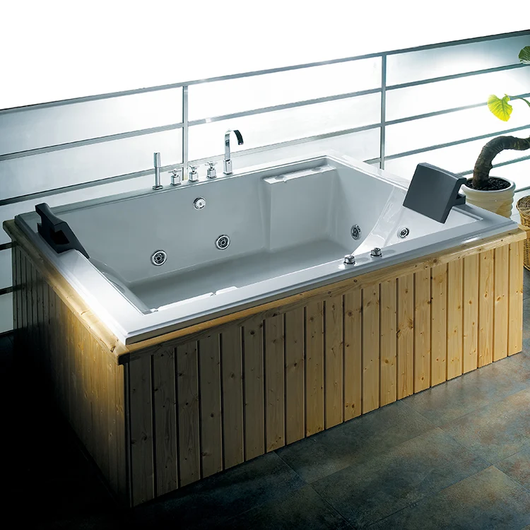 Rectangle Acrylic Bathroom Deep whirlpool Unique Bathtubs for Salepromote sales