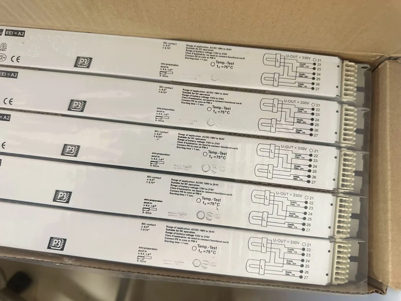 .. FOR OSRAM QTP-DL 2 * 55w H tube high frequency long life hot start electronic ballast.