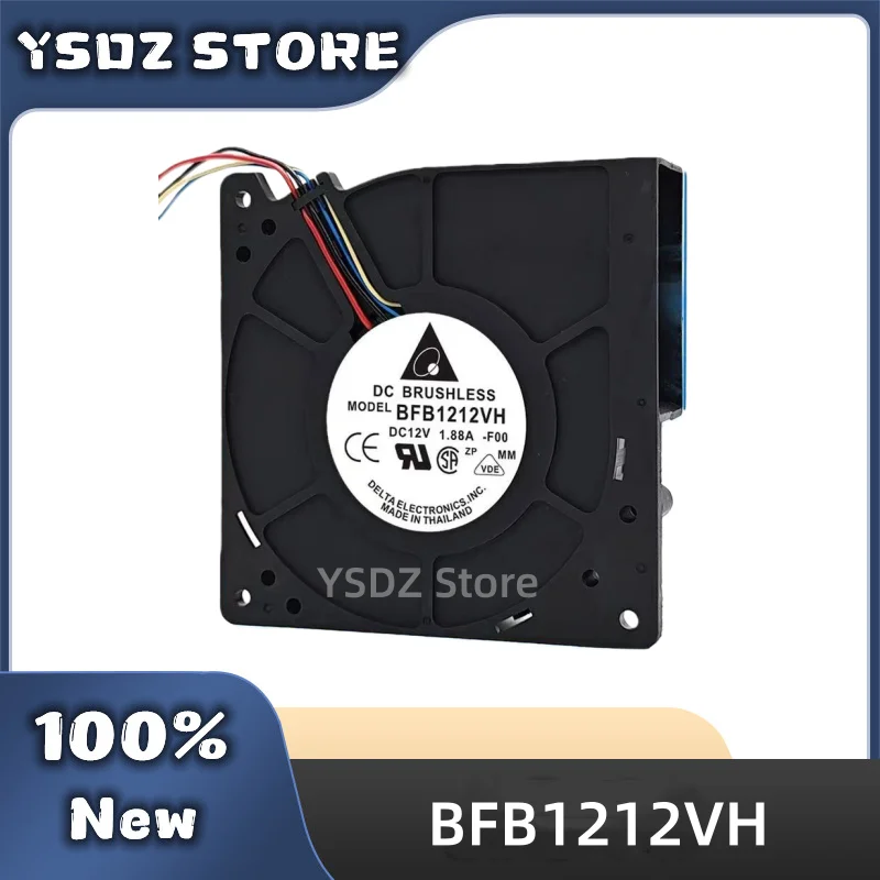 BFB1212VH 4-wire DC12V 1.88A 120*120*32MM For Delta New Original Cooling fan Fast Shipping