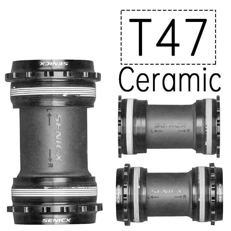 

T47 24mm Dub Bicycle BB T47 Ceramic Bottom Bracket BSA Ceramic Bottom Bracket BSA 24mm Bottom Bracket 68mm Center Shaft
