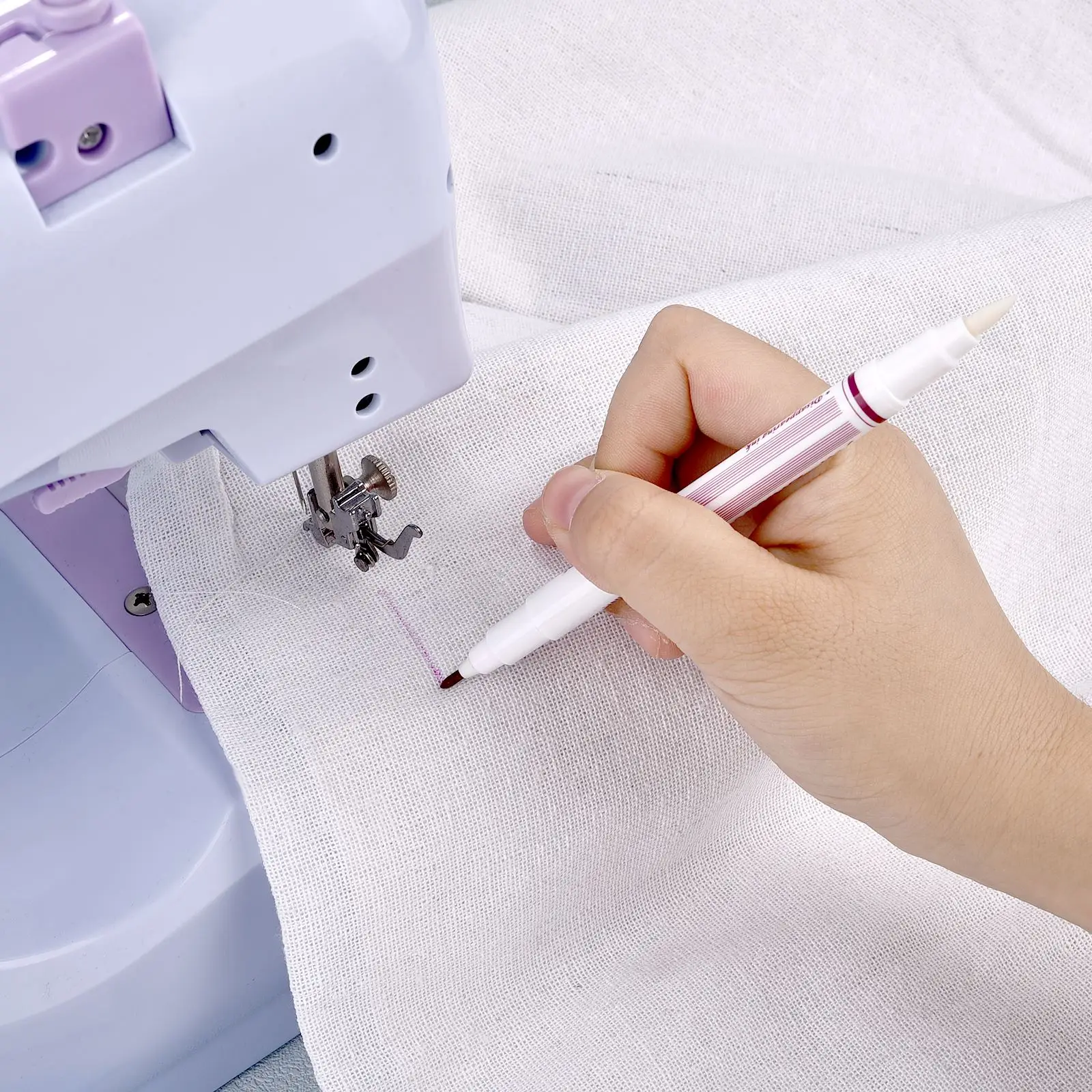 Disappearing Erasable Ink Fabric Marker Pen 1/3pcs Cross Stitch Water Erasable Pen Tailor'S Quilting Sewing Tools Dressmaking