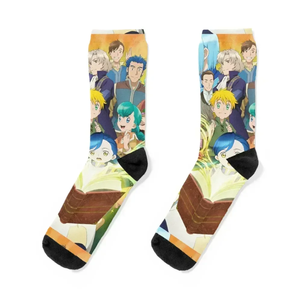 

Ascendance of a Bookworm Socks Men's gym Novelties Male Socks Women's