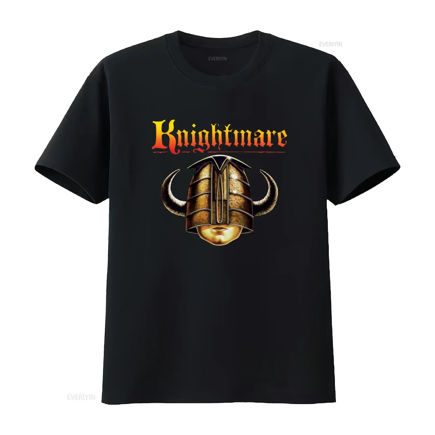 Knightmare TV Show David Rowe Justice Helmet Logo Officially Licensed T Shirt vintage Washed Unisex Top For Everyday Wear