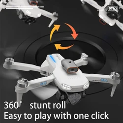 M10Pro Drone 8K Professinal 720P HD Camera Wide Angle Optical Flow Localization Brushless Motor Foldable Mini RC Quadcopter Toys